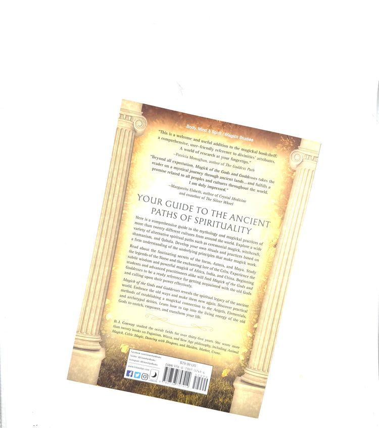 Magick of the Gods & Goddesses book by D.J. Conway - How to invoke their powers