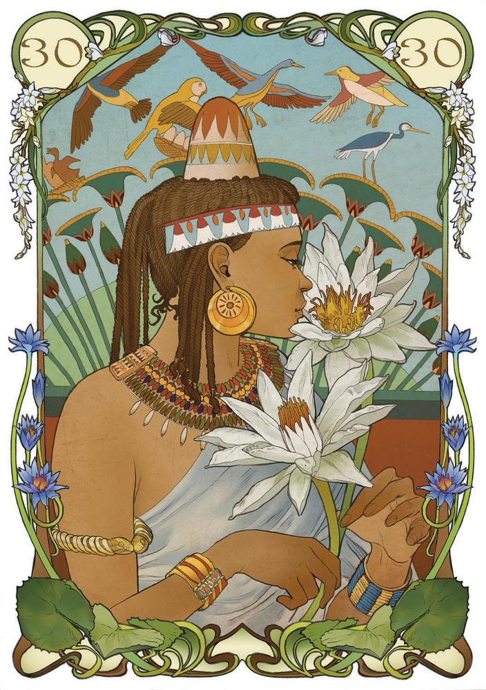 Egyptian Lenormand Oracle cards