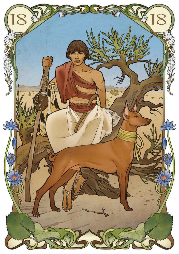 Egyptian Lenormand Oracle cards