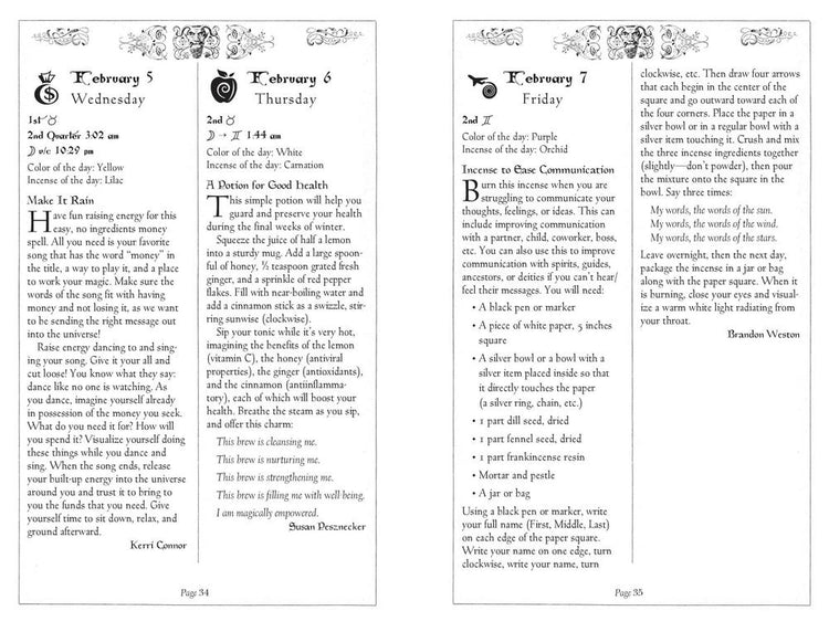 Llewellyn's 2025 Witches' Spell-A-Day Almanac