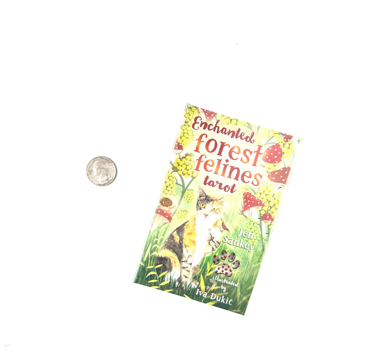 Enchanted Forest Felines Tarot Cards by Jen Sankey & Iva Dukic