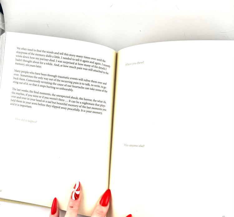 How to Heal a Broken Heart: A Journal for Grieving, Healing & working through loss by Ambrosia