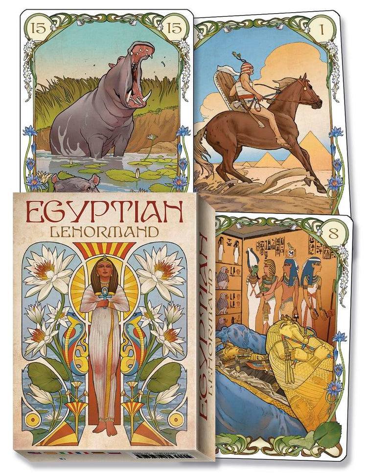 Egyptian Lenormand Oracle cards