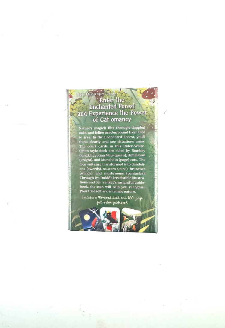 Enchanted Forest Felines Tarot Cards by Jen Sankey & Iva Dukic
