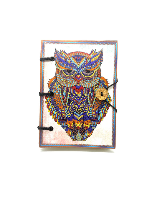Owl Hardcover Journal