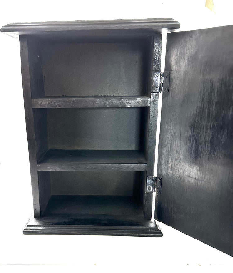 Pentagram & Celtic Cross Wood Chest