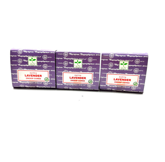 Satya Lavender incense cones