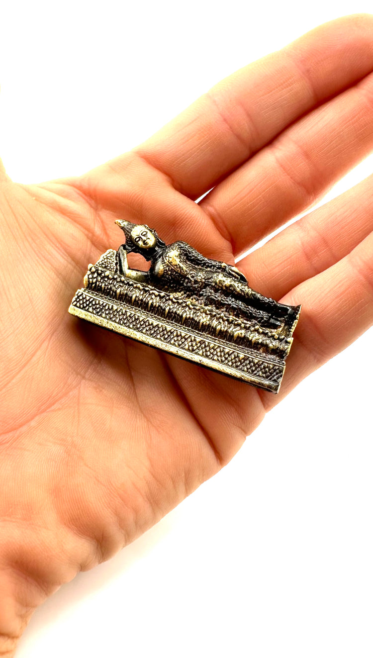 Figurine: Laying Buddha mini statue