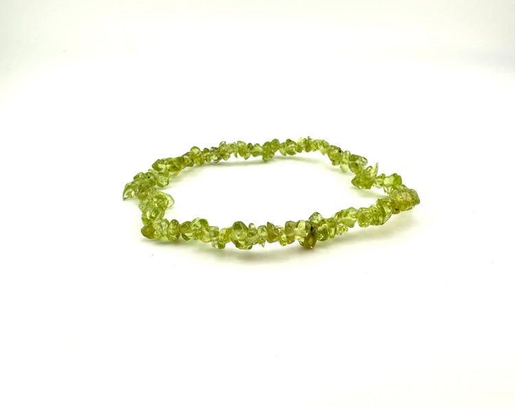 Bracelet: Peridot Chip
