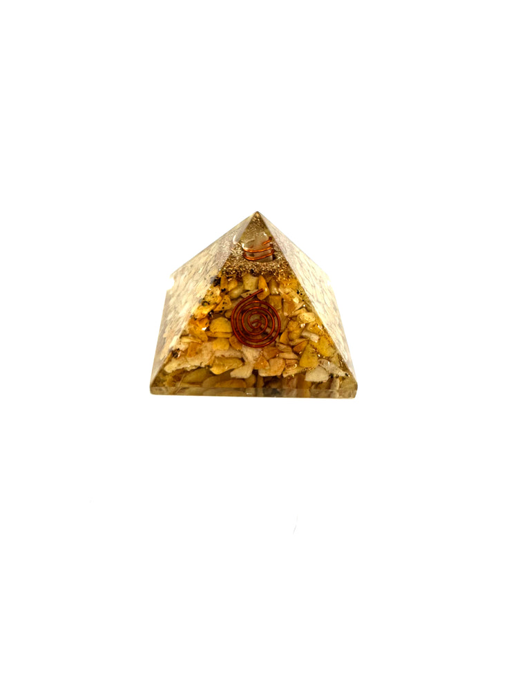 Orgonite Pyramids- Assorted Crystals inside