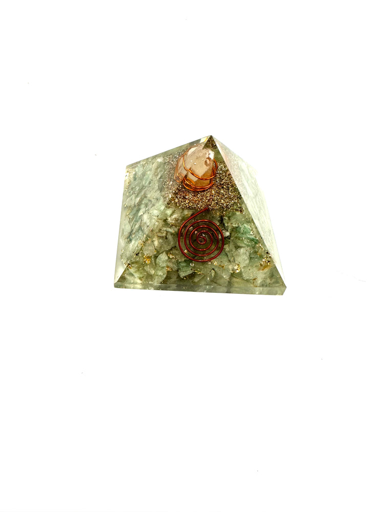 Orgonite Pyramids- Assorted Crystals inside