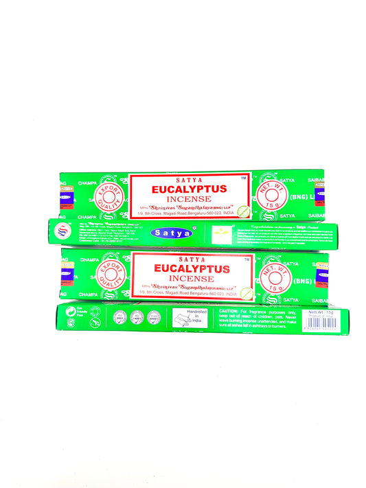 Incense: Satya Eucalyptus Incense Sticks