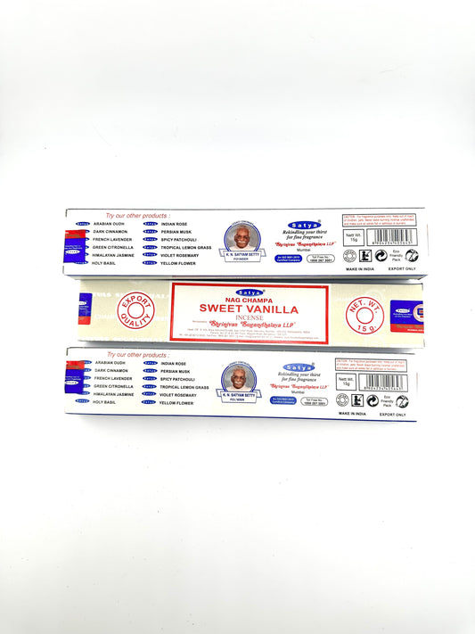 Incense: Satya Sweet Vanilla Sticks