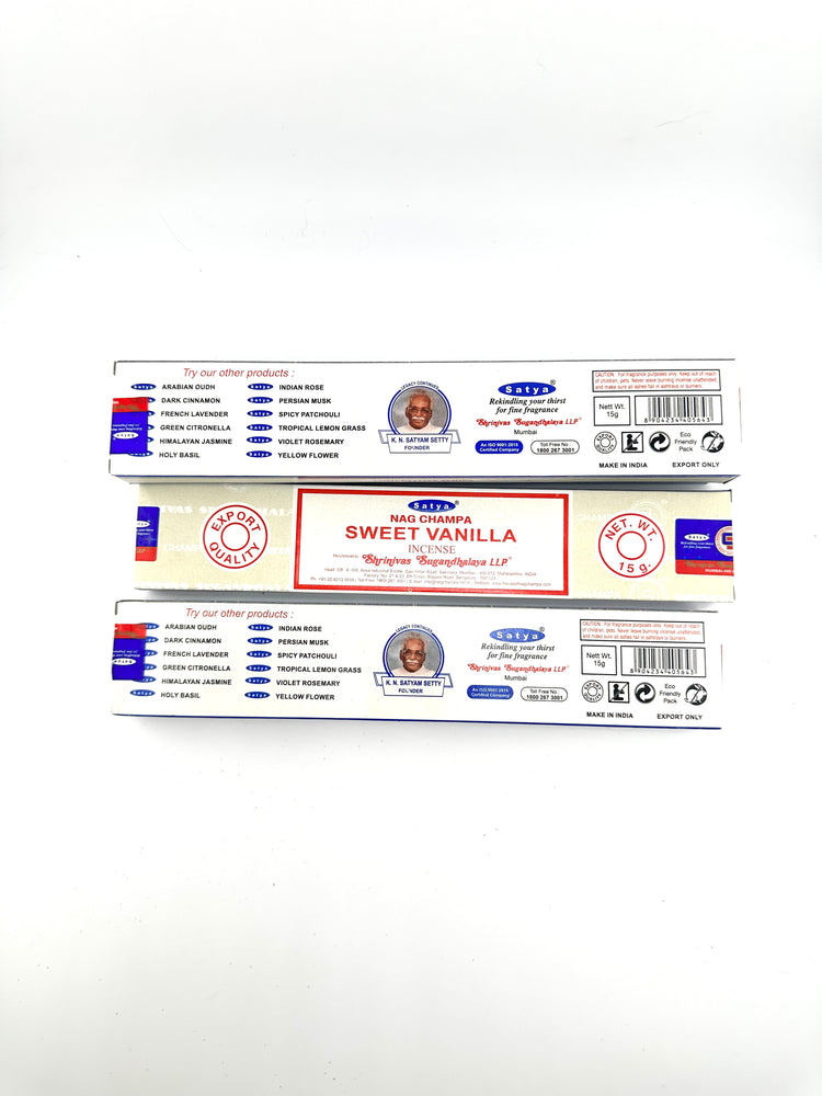 Incense: Satya Sweet Vanilla Sticks