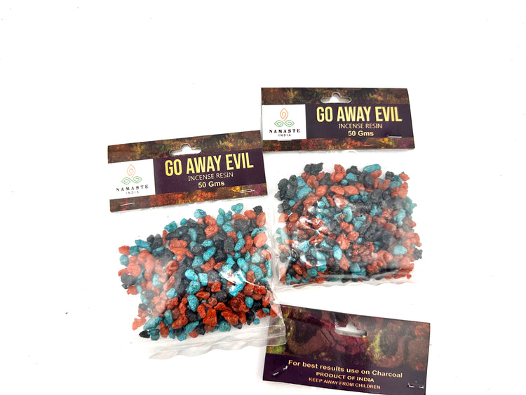 Incense Resin Go Away Evil