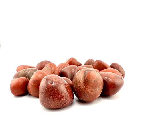 Tumbled Stone: Red Jasper