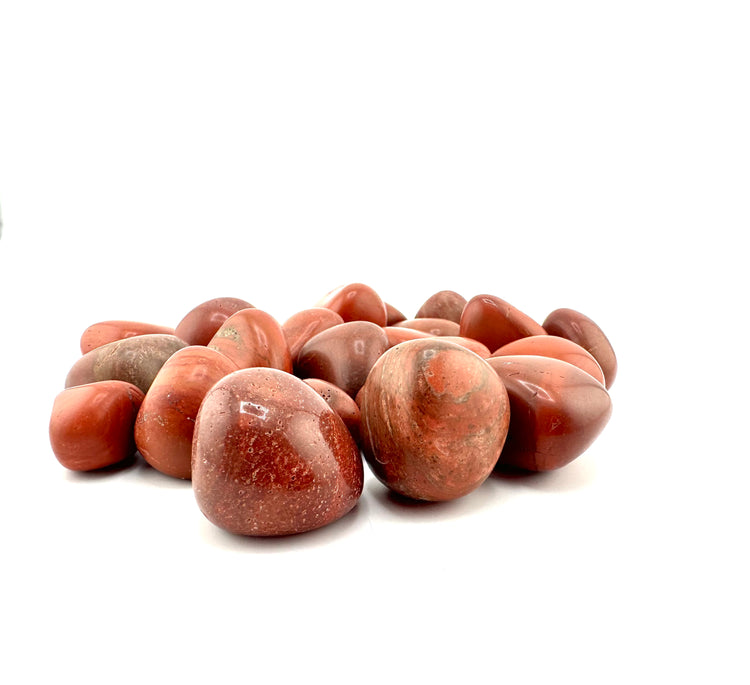 Tumbled Stone: Red Jasper
