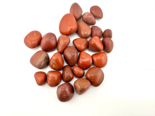 Tumbled Stone: Red Jasper
