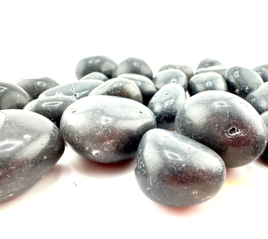 Black Agate Tumbled Stone