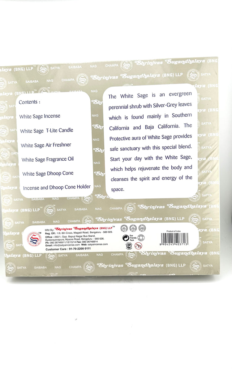 Satya White Sage Gift Box