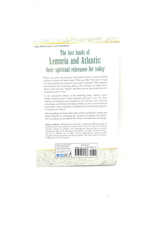 Lemuria And Atlantis by Shirley Andrews