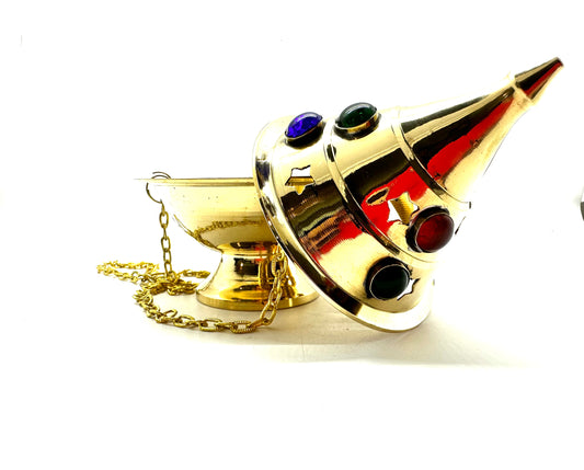 Hanging Censer Burner with Beads