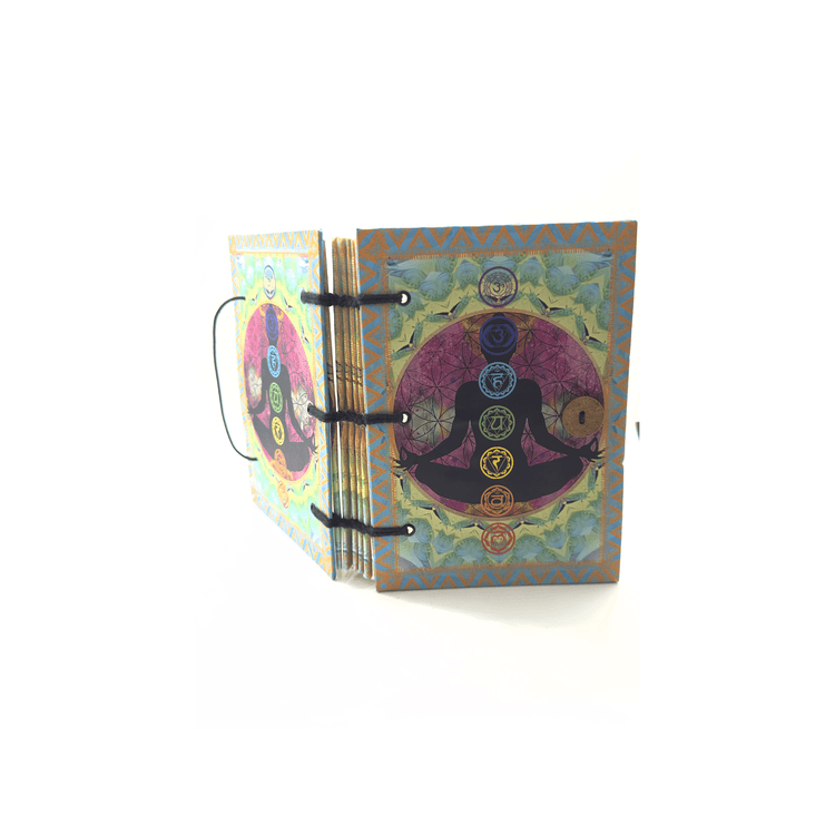 Seven Chakra Hardcover Journal