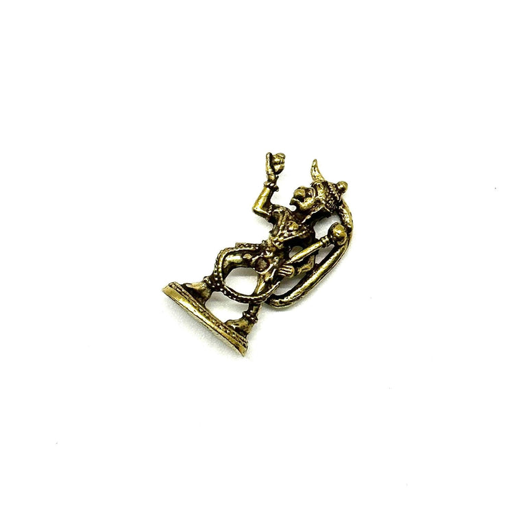 Standing Hanuman Brass Figurine