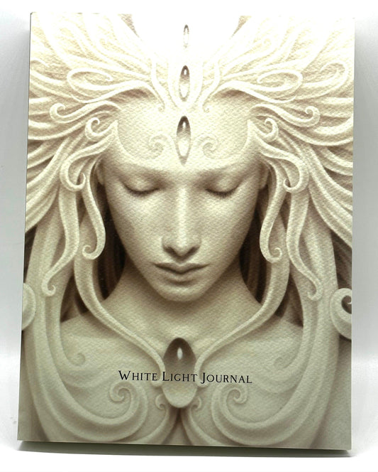 White light Journal by Alana Fairchild & Andrew Gonzalez