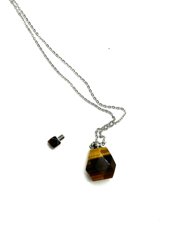 Potion Bottle Necklace: Tiger's Eye