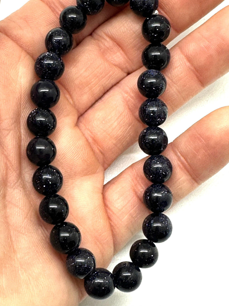 Bracelet: Blue Goldstone