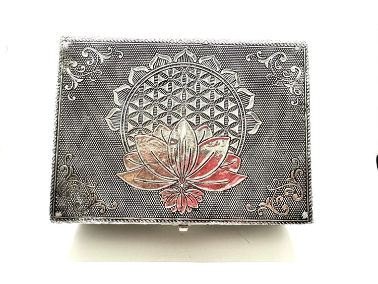 Lotus Flower & Flower of Life Box: Multiple Designs And Variations