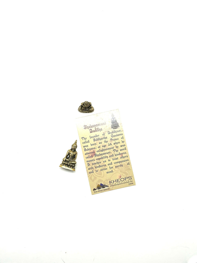 Shakayamuni Buddha brass figurine