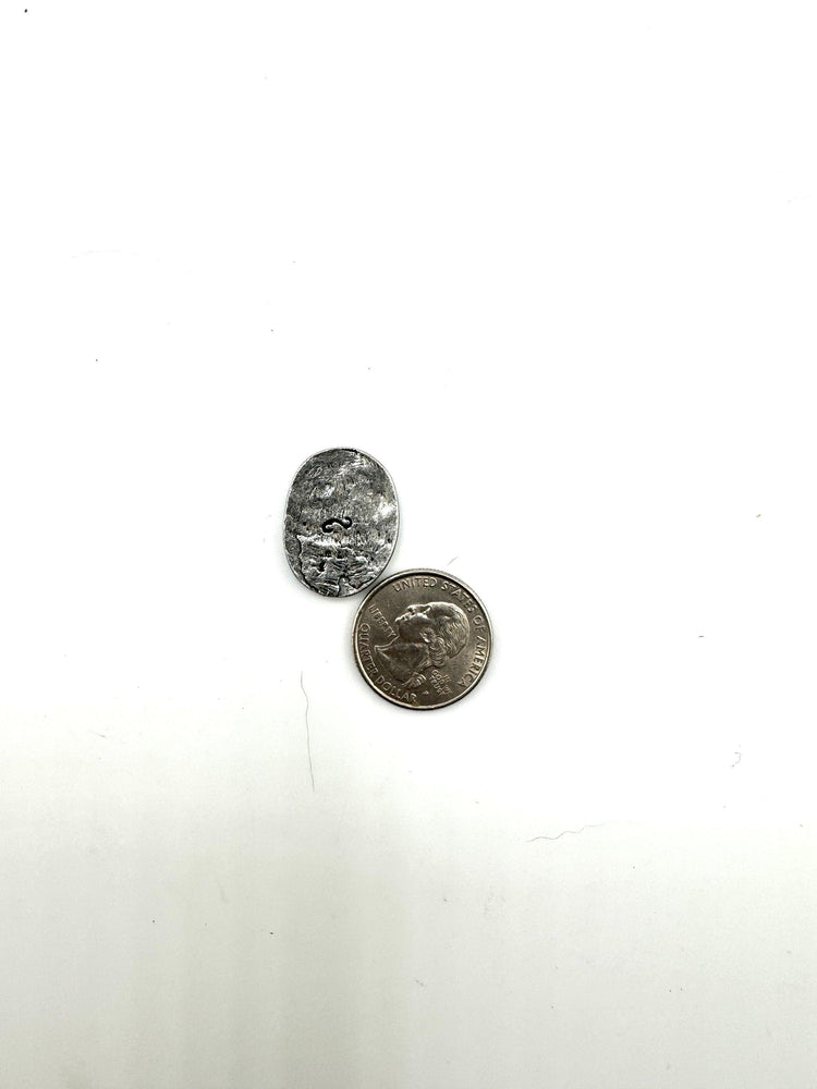 Four Leaf Clover Pocket token silver