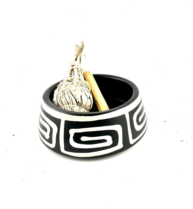 Artisan Made Peruvian Burner Design 1