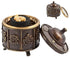 Tibetan burner Tibetan with Screen & Lid Antique