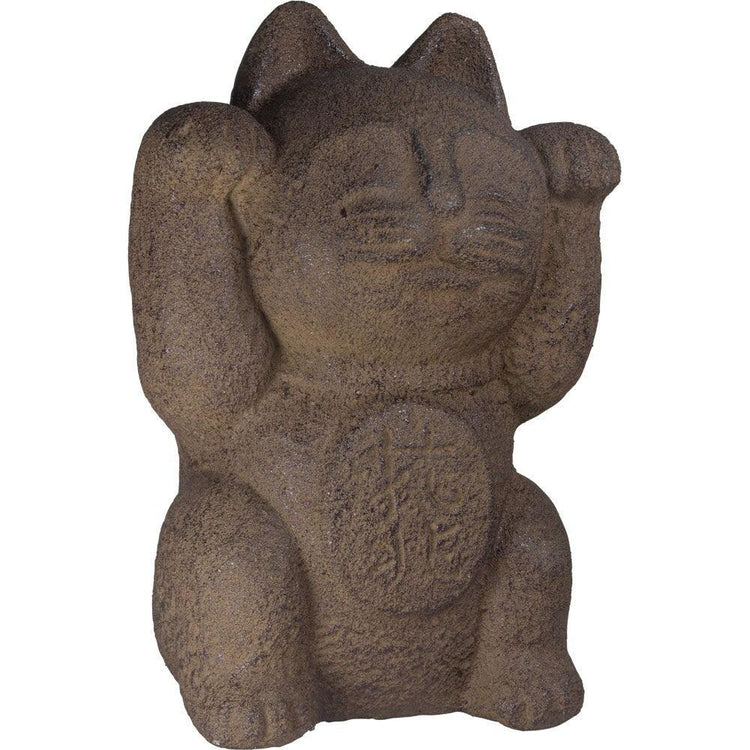 Maneki Neko Volcanic Stone Statue *Lucky Cat*