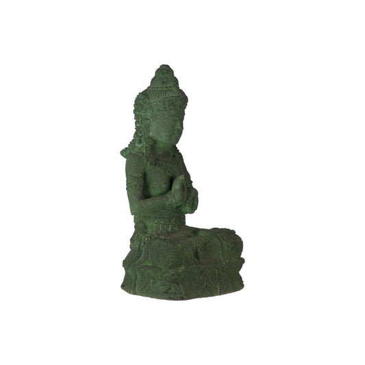 Tara Green Volcanic Stone Statue
