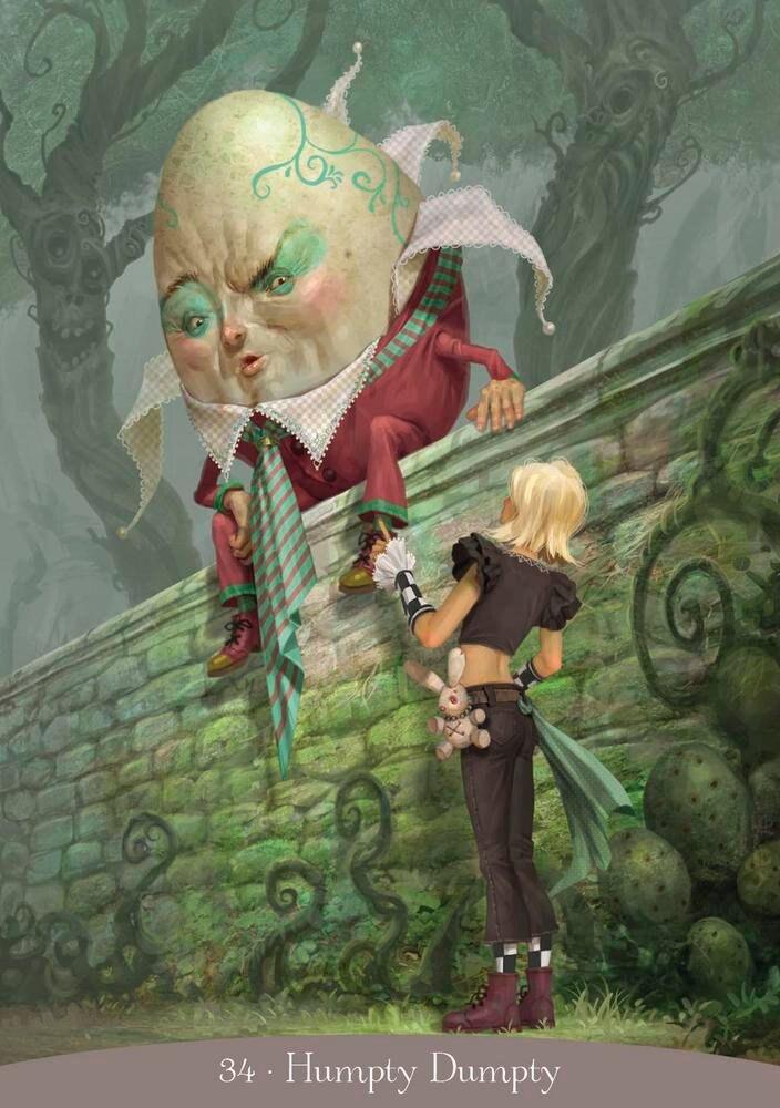 Alice in Wonderland Oracle Cards by Paolo Barbieri