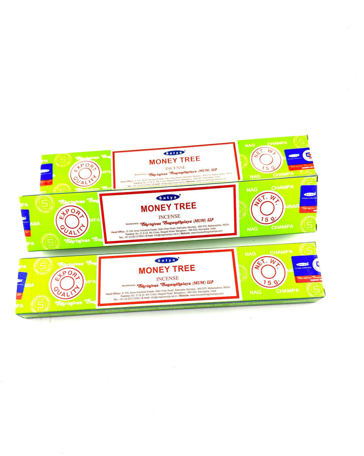 Satya Incense Sticks: Money Tree
