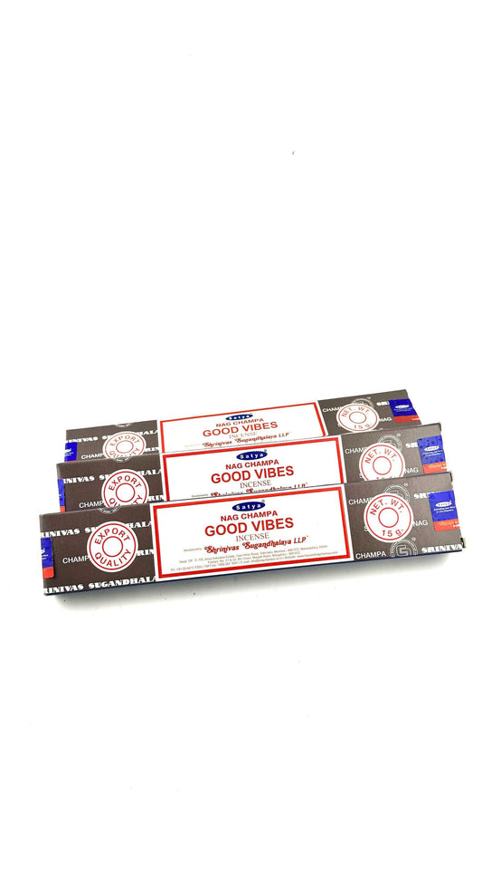 Satya Incense Sticks : Nag Champa Good Vibes