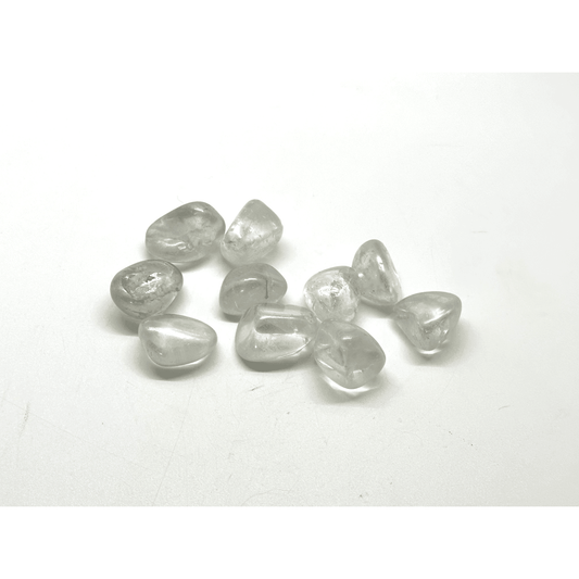 Clear Quartz Aura Tumbled Stones