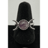 Amethyst Triple Moon Goddess Rings
