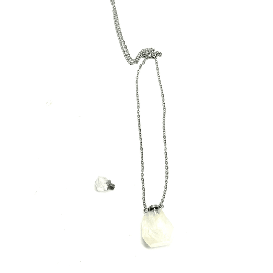 Quartz Potion Bottle Necklace