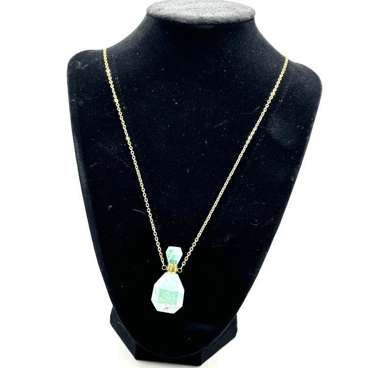 Turquoise Potion Bottle Necklace