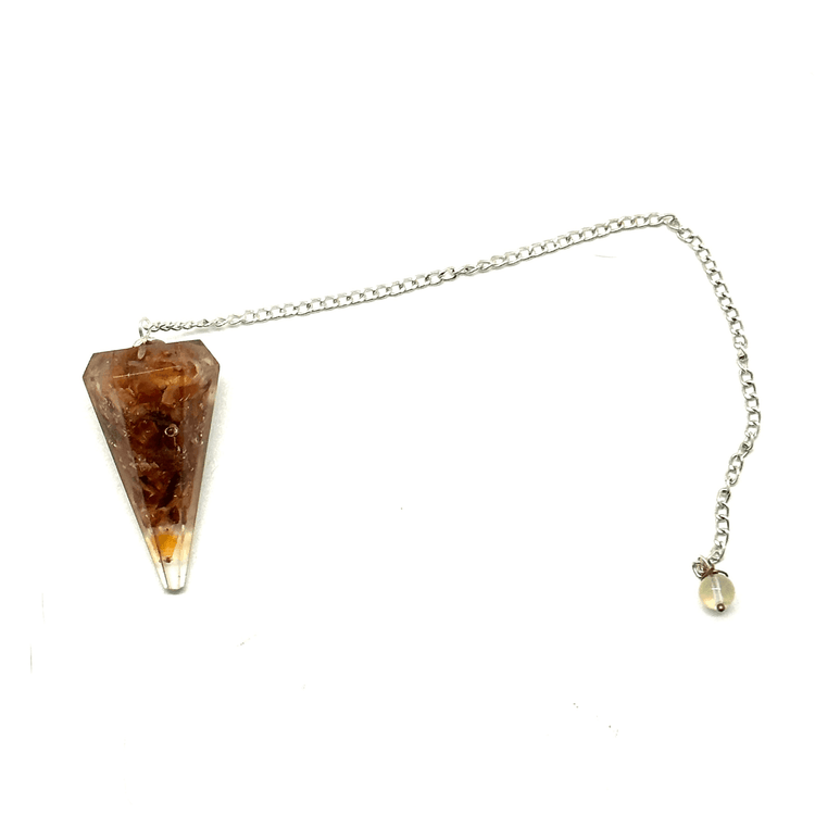 Carnelian Orgone Pendulum
