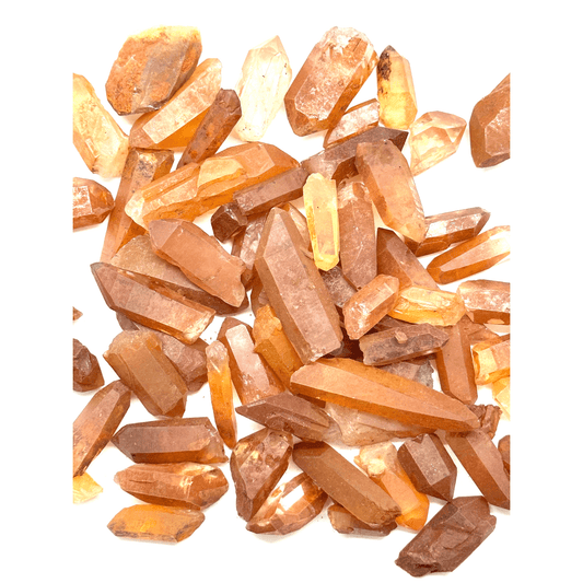 Red Hematite Phantom Quartz Point