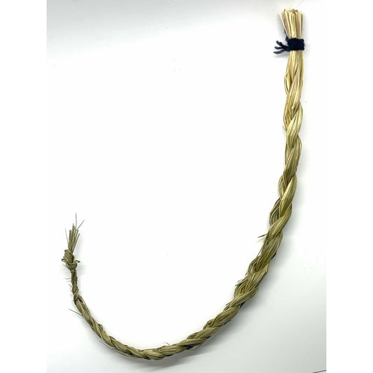 Light Gray Smudge: Sweetgrass Braid