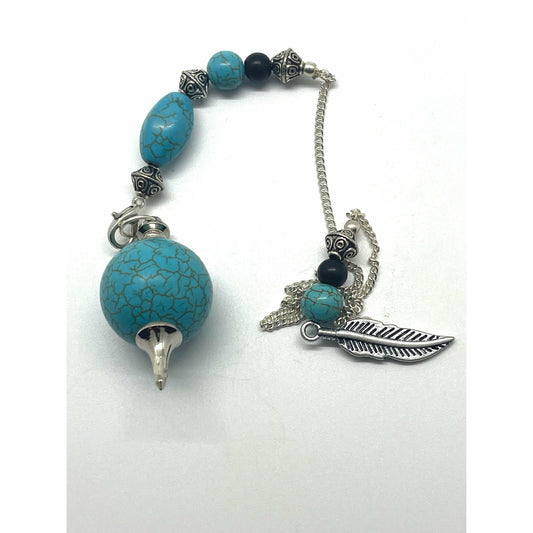 Light Gray Pendulum: Turquoise Sephoroton