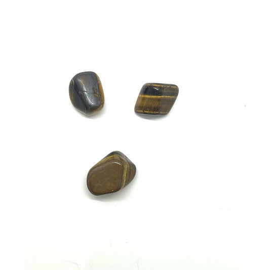 White Smoke Tiger's Eye Tumbled Stone